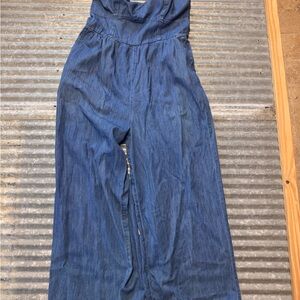 Blue Denim Jumpsuit